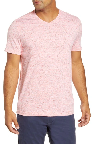 Cutter & Buck Advantage Space Dye Jersey Polo In Alarm