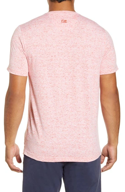 Cutter & Buck Advantage Space Dye Jersey Polo In Alarm