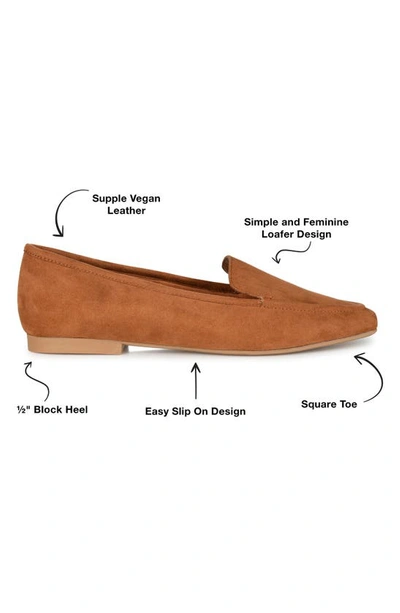 Shop Journee Collection Tullie Loafer In Cognac