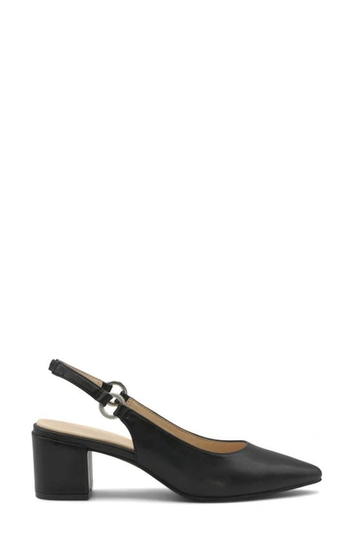 Shop Adrienne Vittadini Firenze Slingback Pump In Black