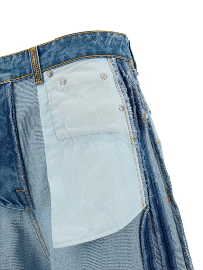Shop Vetements Jeans In Light Blue