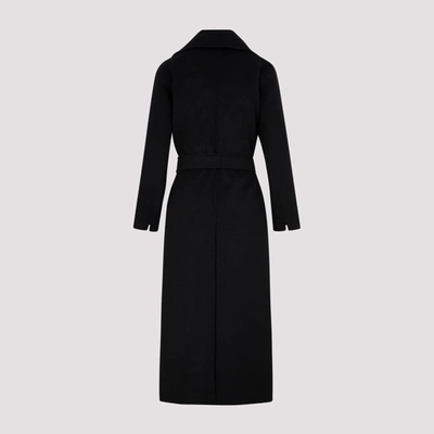 Shop 's Max Mara Max Mara Poldo Wool Coat In Black