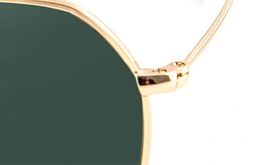 Shop Aqs Kai 50mm Polarized Oval Sunglasses In Black