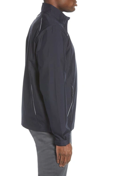 Shop Cutter & Buck 'beacon' Weathertec Wind & Water Resistant Jacket In Navy Blue