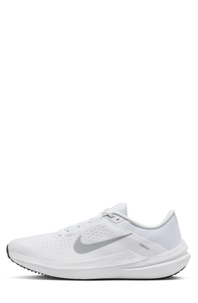 Shop Nike Air Winflo 10 Running Shoe In White/ Wolf Grey/ White
