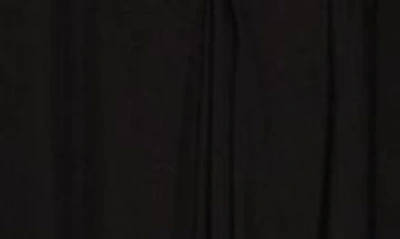 Shop Go Couture Cold Shoulder V-neck Dress In Black