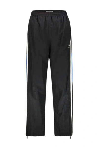 Shop Balenciaga Sporty B Cropped Tracksuit Trousers In Default Title