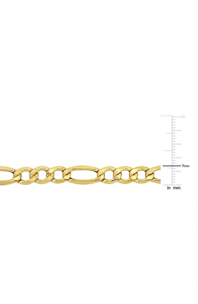 Shop Delmar Figaro Chain Bracelet In Gold