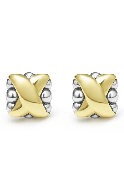 Lagos Embrace Stud Earrings In Metallic