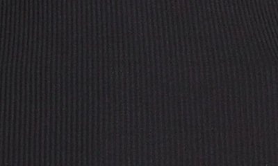 Shop Sportmax Stretch Cotton & Silk Rib Tank In Black