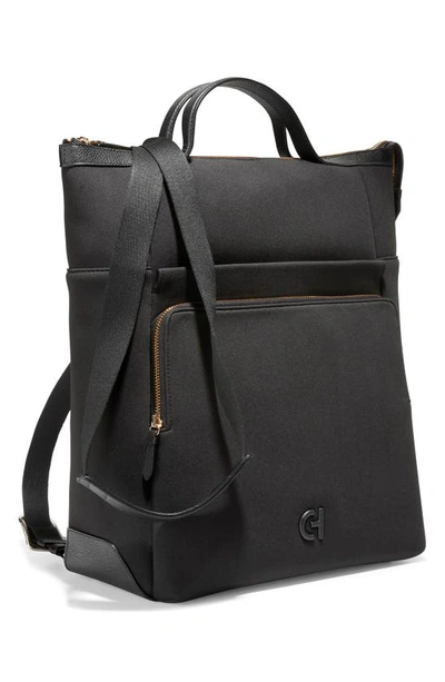 Shop Cole Haan Grand Ambition Neoprene Backpack In Black