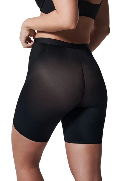 Spanxr Spanx® Spanxshape™ Invisible Mid-thigh Shorts In Very Black
