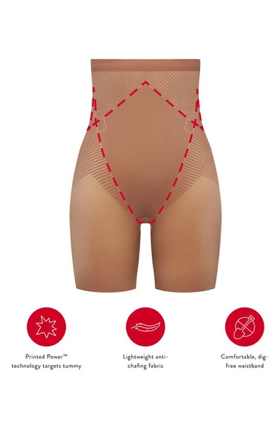 Spanxr Spanx® Spanxshape™ Invisible High Waist Mid Thigh Shorts In Cafe Au Lait