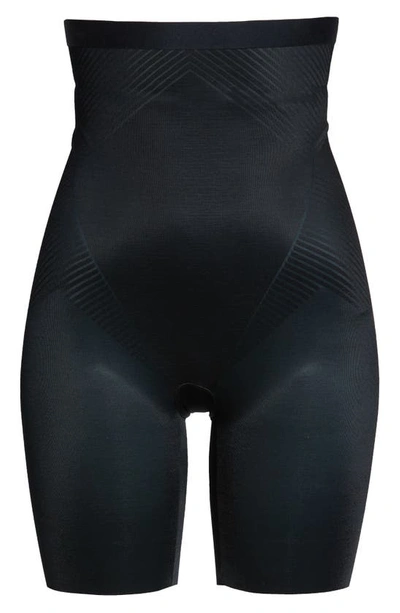 Spanxr Spanx® Spanxshape™ Invisible High Waist Mid Thigh Shorts In Very Black