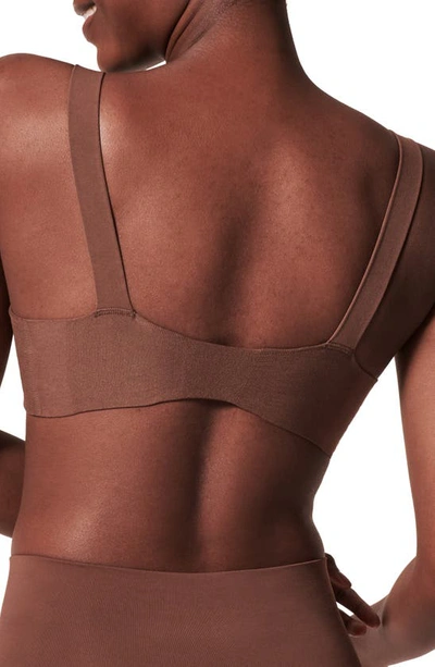 Spanxr Spanx® Spanxsmooth™ Bra-llelujah!® Underwire Lightly Lined Full Coverage Bra In Chestnut Brown