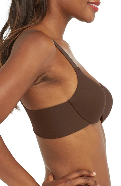 Spanxr Spanx® Spanxsmooth™ Bra-llelujah!® Underwire Lightly Lined Full Coverage Bra In Chestnut Brown