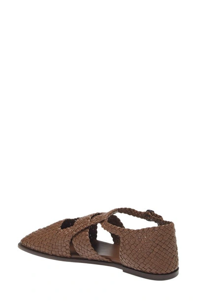 Shop Hereu Serra Woven Sandal In Brown