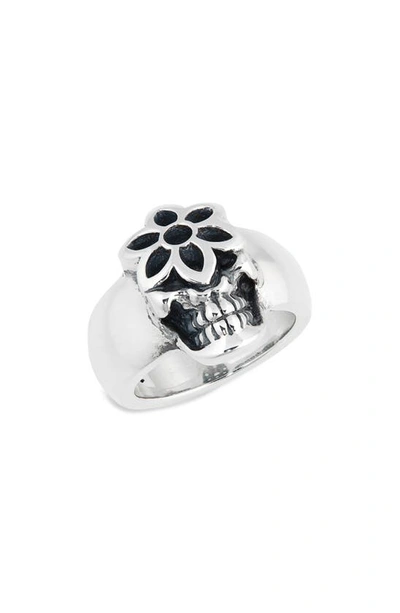 Shop Good Art Hlywd Small Steal Your Rosette Ring In Silver