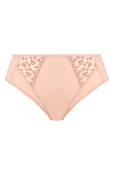 Shop Elomi Namrah High Cut Briefs In Pale Blush