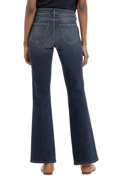 Shop Kut From The Kloth Ana Fab Ab High Waist Flare Jeans In Neutral
