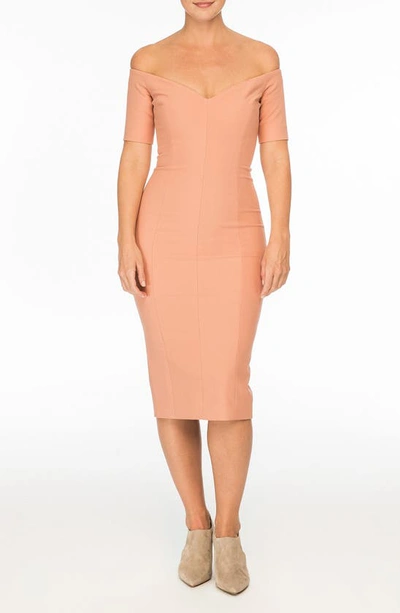 Spanxr Suit Your Fancy Strapless Cupped Mid Thigh Bodysuit In Champagne Beige
