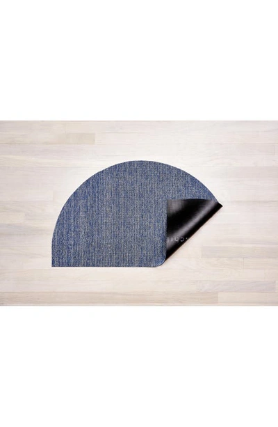 Chilewich Heathered Welcome Mat In Cornflower