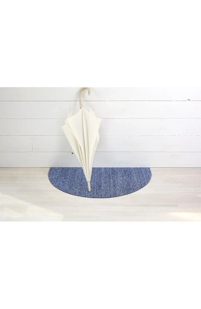 Shop Chilewich Heathered Welcome Mat In Cornflower