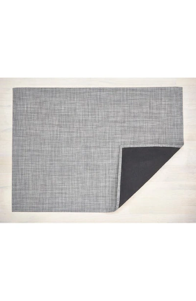 Shop Chilewich Basketweave Indoor/outdoor Floor Mat In Shadow