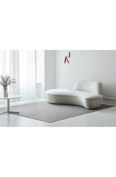 Chilewich Basketweave Indoor/outdoor Floor Mat In Oyster