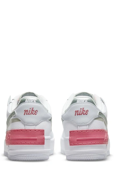 Shop Nike Air Force 1 Shadow Sneaker In Summit White/ Red/ Black
