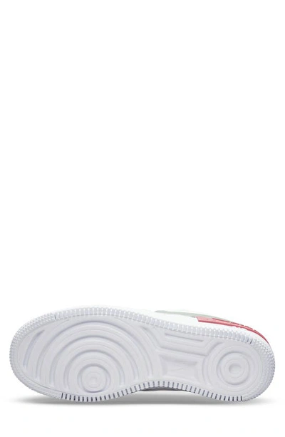 Nike Air Force 1 Shadow Sneaker In Summit White/ Red/ Black