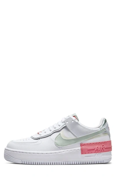 Shop Nike Air Force 1 Shadow Sneaker In Summit White/ Red/ Black