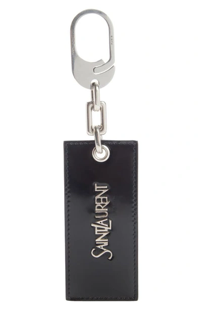 Yves Saint Laurent, Accessories, Ysl Black Leather Keychain