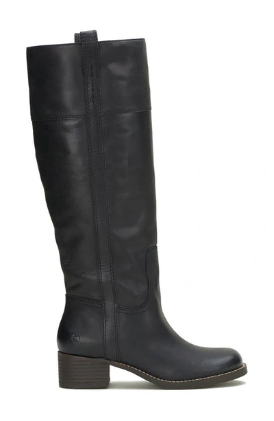 Shop Lucky Brand Hybiscus Knee High Boot In Black Norway