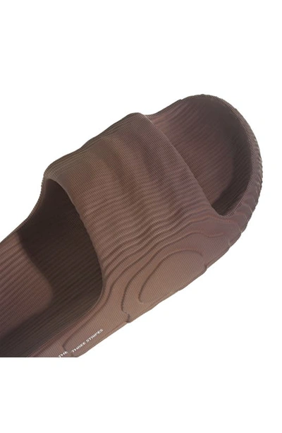Shop Adidas Originals Gender Inclusive Adilette 22 Sport Slide In Brown/ Shadow/ Core Black
