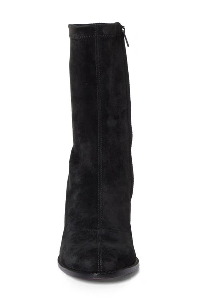 Shop Christian Louboutin Stretchadoxa Sock Bootie In Bk01 Black