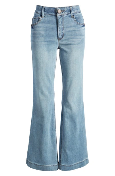 Shop Wit & Wisdom 'ab'solution High Waist Flare Jeans In Light Blue Artisanal
