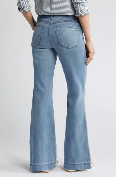 Shop Wit & Wisdom 'ab'solution High Waist Flare Jeans In Light Blue Artisanal