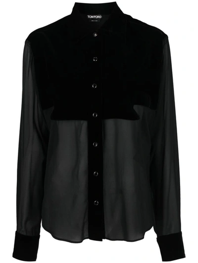 Shop Tom Ford Shirt Clothing In Black