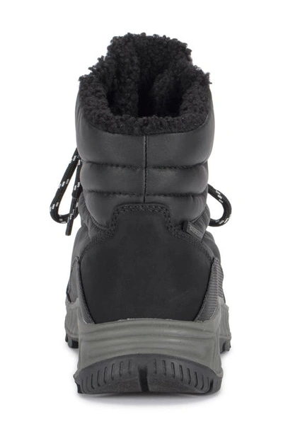 Baretraps Maine Waterproof Faux Fur Lining Sporty Boot In Black