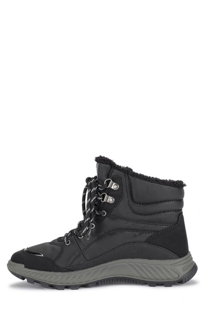 Baretraps Maine Waterproof Faux Fur Lining Sporty Boot In Black
