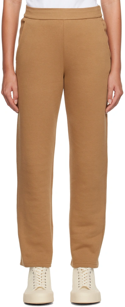 S Max Mara Damiana Sweatpants In 002 Camel