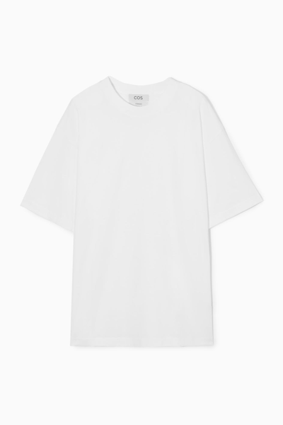 Shop Cos Slouched T-shirt In White