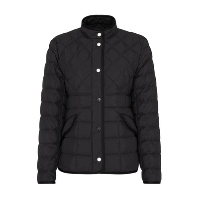 Shop Moncler Courlis Short Puffer Jacket In Black