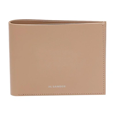 Shop Jil Sander Pocket Wallet In Brown