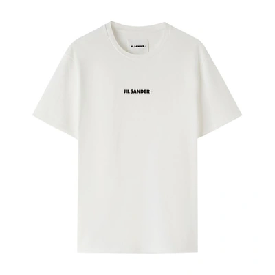 Shop Jil Sander T-shirt In Natural