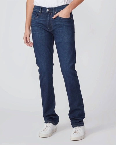 Shop Paige Federal Slim Straight Jean In Butler In Multi