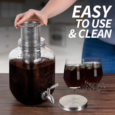 Zulay Kitchen 1 Gallon Cold Brew Coffee Maker In Multi