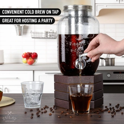 Zulay Kitchen 1 Gallon Cold Brew Coffee Maker In Multi