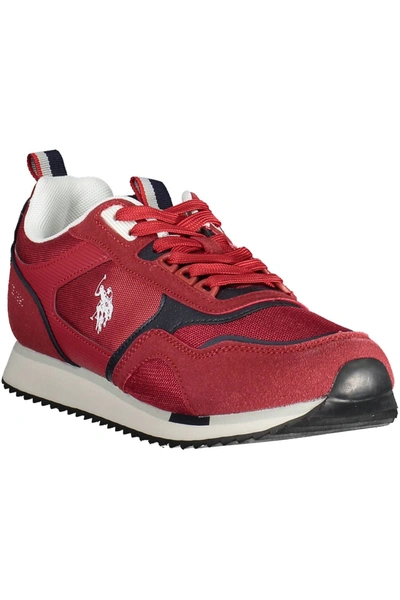 Shop U.s. Polo Assn . Red Polyester Men's Sneaker